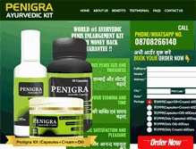Tablet Screenshot of penigra.com